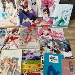 【まとめ売り】イラスト集、画集、同人コミックの画像