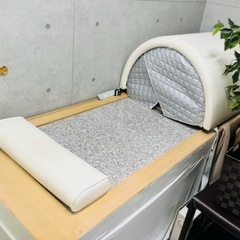 【美品】岩盤浴ベッド & ドームサウナセットの画像