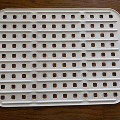 リッチェル シンクマット ホワイト 66.5×33.5×0.8ｃｍ の画像