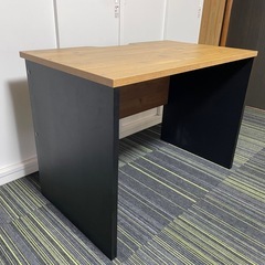 【新品】オフィス机　木製机　ヴィンテージ調の画像