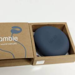 【美品】ambie sound earcuffs/ AM-02/BQ /マイク付き有線イヤホンの画像