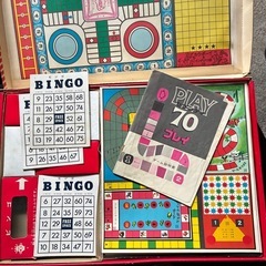 ◆希少 1960年代 共箱付！タカラ（ダッコちゃんロゴ） 70プレイ ゲームの画像