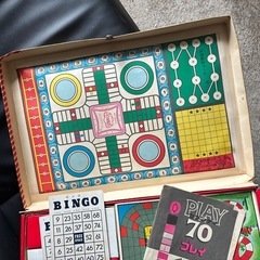 ◆希少 1960年代 共箱付！タカラ（ダッコちゃんロゴ） 70プレイ ゲームの画像