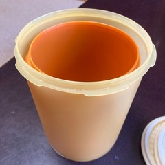 小さいのは使用中タッパー(2個セット)の画像