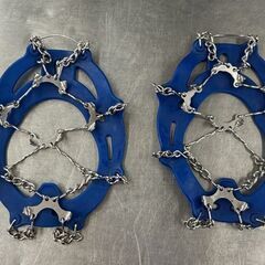 【自社配送は札幌市内限定】mont-bell/モンベル CHAIN SPIKE/チェーンスパイク Mサイズ（25.5～28.5cm）ブルー 中古【USED】の画像