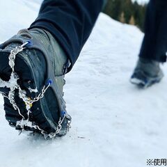 【自社配送は札幌市内限定】mont-bell/モンベル CHAIN SPIKE/チェーンスパイク Mサイズ（25.5～28.5cm）ブルー 中古【USED】の画像
