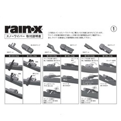 輸入車等の冬ワイパー交換用の各社の取付クリップアダプター！各種！の画像