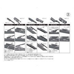 輸入車等の冬ワイパー交換用の各社の取付クリップアダプター！各種！の画像