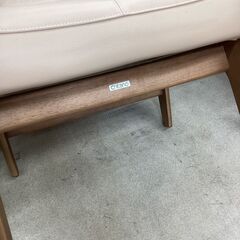 参考上代約5万🍀Karimoku/カリモク🍀スツール🍀TWO-ONESTYLE限定🍀Ｊ-セディア🍀牛革🍀日本製🍀2568の画像
