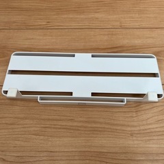 山崎実業(Yamazaki) フィルムフック トレー Ｗ３０ ホワイト 約W30×D10×H6cm プレート Plate 浮かせて 一括収納 洗面収納 の画像