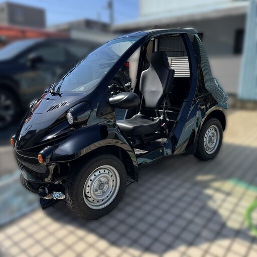 トヨタ EV COMS ブラック　ミニバイク青ナンバー