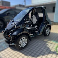トヨタ EV COMS ブラック　ミニバイク青ナンバーの画像