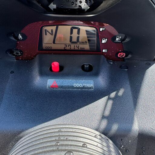 トヨタ EV COMS ブラック　ミニバイク青ナンバー