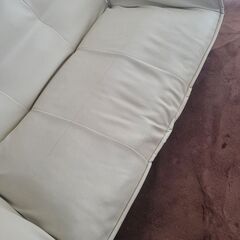 2人掛けソファ(オットマン付き)の画像