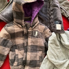 キッズ冬用コート4枚セットの画像