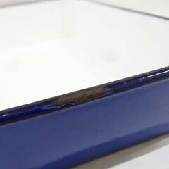 【恵庭】☆中古品☆レトロ ホーロー バット 27.5×36.5 PayPay支払いOK！の画像