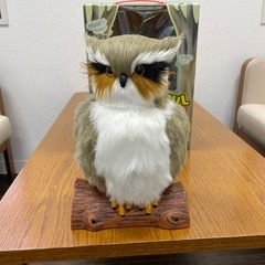 ウォッチ　オウル　動くセンサーフクロウ　美品の画像