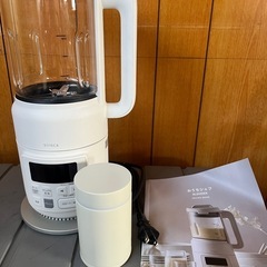 シロカ ヒーター機能付きブレンダー おうちシェフ BLENDER スープジャー付き SM-S151Sの画像
