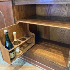 【愛品館 市原店】イギリス｜アンティークキャビネットの画像