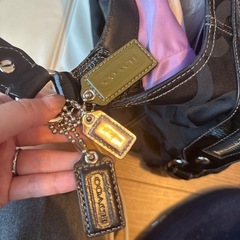 【値下げ】coach ハンドバッグ　袋付き の画像