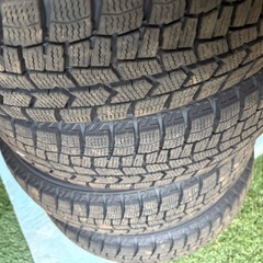 スタッドレス 155/65r14 ダンロップ　2024年製　ワゴンR 純正？の画像