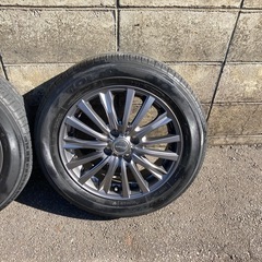 175/65R15 夏タイヤ　コンパクトカーに　アルミホイール付きの画像