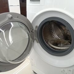 ★リユースのサカイ日立店★HJ8038 IRIS OHYAMA ドラム式洗濯機 8kg/3kg 21年製 動作確認／クリーニング済み の画像