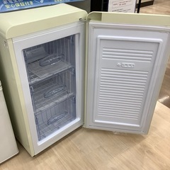 【6ヶ月保証付き】レトロデザイン1ドア冷凍庫のご紹介です【トレファク東大阪箕輪店】の画像