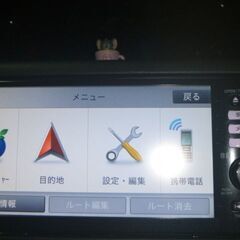 カロッツェリアダイハツ純正フルセグナビ　ブルートゥース機能付きの画像