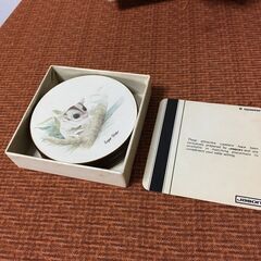 【ヴィンテージ？】6 COASTERS コースター Jason 未使用品 アニマル オークランド ニュージーランドの画像