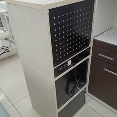 ★リユースのサカイ日立店★HJ8041  TV台 ライトブラウン H115×D44.5×W45 クリーニング済み の画像