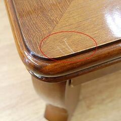② 折りたたみ 座卓 幅120×奥行75×高さ32.5cm ローテーブル センターテーブル 折り畳み 木製 札幌市 清田区 平岡の画像