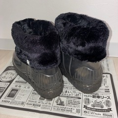 ⚠️【２５日まで】UGG レインブーツ　BLACKの画像