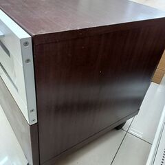 ★リユースのサカイ日立店★HJ8043 パモウナ TV台 ダークブラウン H47×D46×W120 クリーニング済み の画像