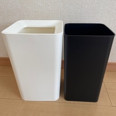 袋を隠せるゴミ箱 の画像