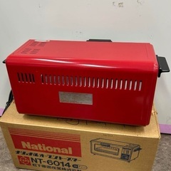 National トースター NT-6014 レッド 昭和レトロ 800Wの画像