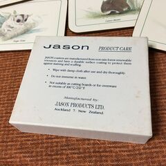 【未使用品】6 COASTERS コースター JASON アニマル コアラ ニュージーランド ヴィンテージの画像