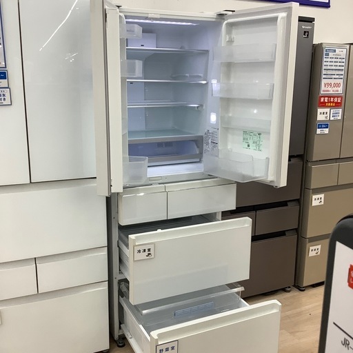 【6ヶ月保証付き】パナソニック6ドア600L大型冷蔵庫のご紹介です【トレファク東大阪箕輪店】