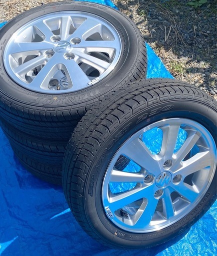 スズキ エブリイワゴン 純正 アルミホイール&タイヤ DA17W