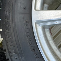 BRIDGESTONE BLIZZAK REVO GZ 175/65R14 wedsアルミホイール付の画像