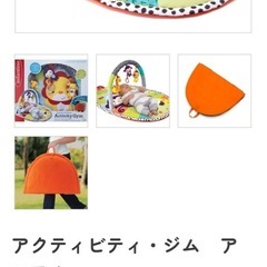 今月末処分予定！ベビー ジムの画像