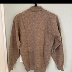 MACBAIN ブラウン ストライプ ニットの画像