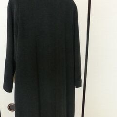 ロングコートアンゴラ混日本製の画像