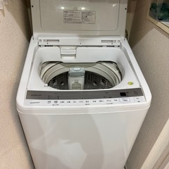 【受け渡し者決定】8kg 洗濯機 日立ビートウォッシュ の画像