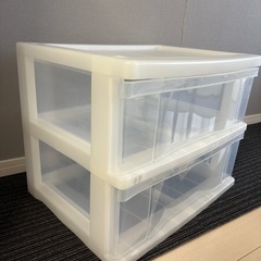 2段収納ケースの画像