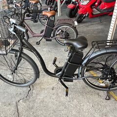 激安！Airbike電動アシスト自転車　アウトレット　26インチ　ブラック　￥５９，８００（税込）　【大阪府高槻市の画像