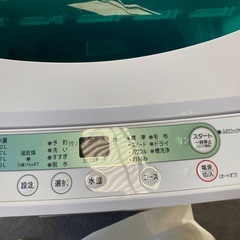 洗濯機　ヤマダ　4.5キロ　2017年製の画像
