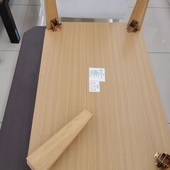 ★リユースのサカイ日立店★HJ8050 NITORI 折りたたみテーブル ライトブラウン H32×D60×W90 クリーニング済み の画像