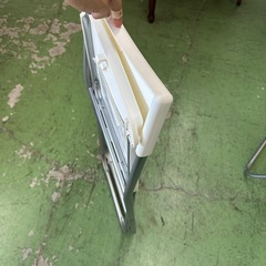 【ドリーム川西店御来店限定】☆ジモティー見たよ♪割引☆IKEA 折りたたみチェア　GUNDE／クリーニング済み【2125560000032085】の画像