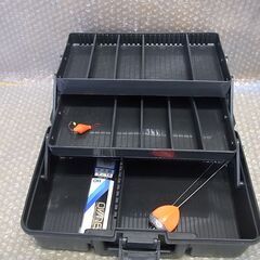 釣竿 タックルボックスのセット　中古品の画像